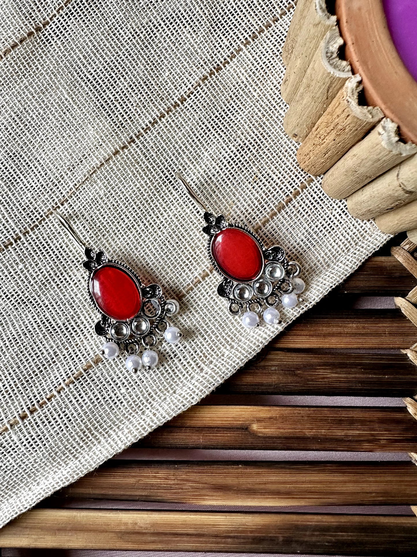 Aadrita -Hook jhumka (Mini)