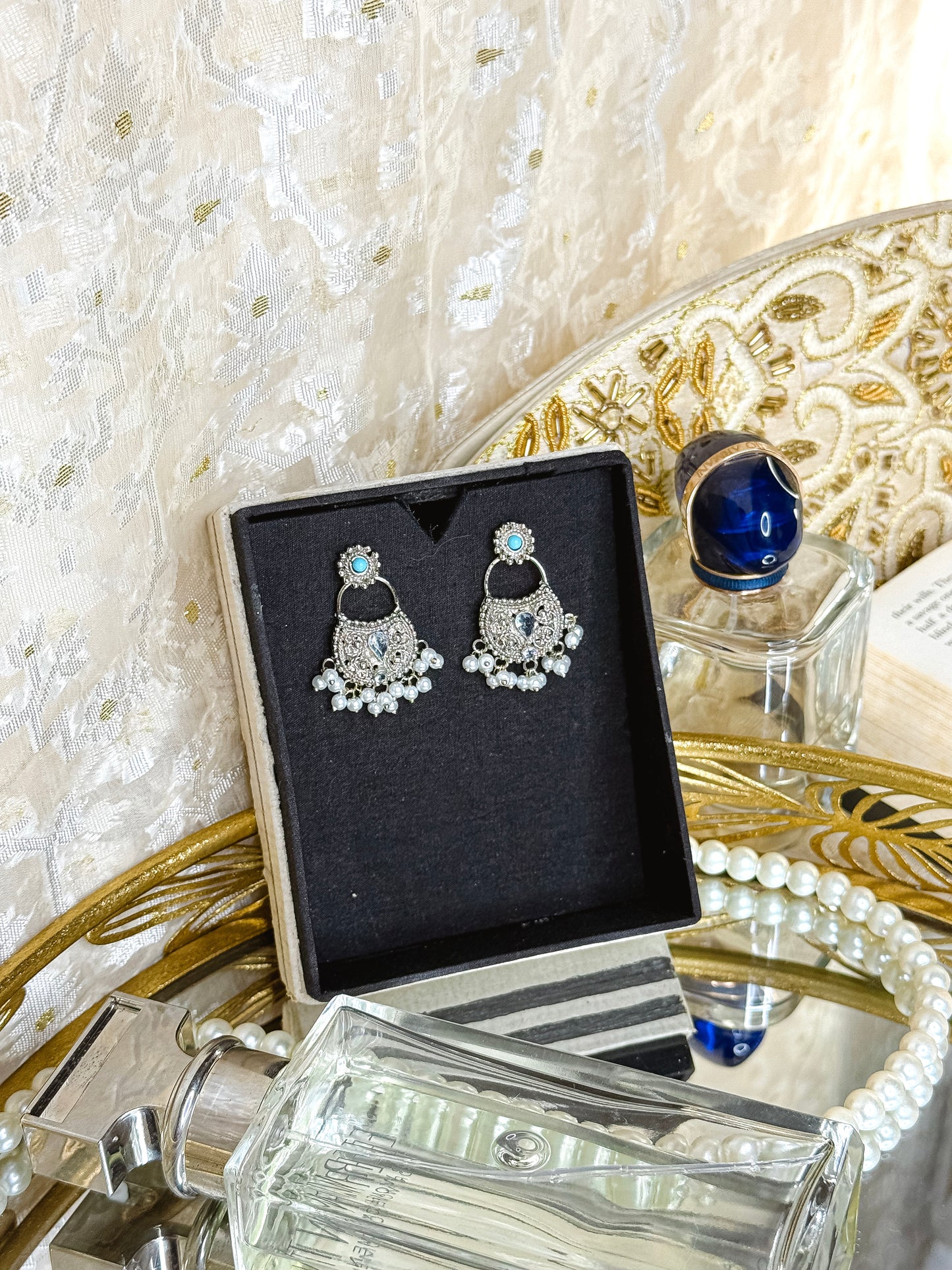 Kuhu-High Quality Silver Mini Jhumka