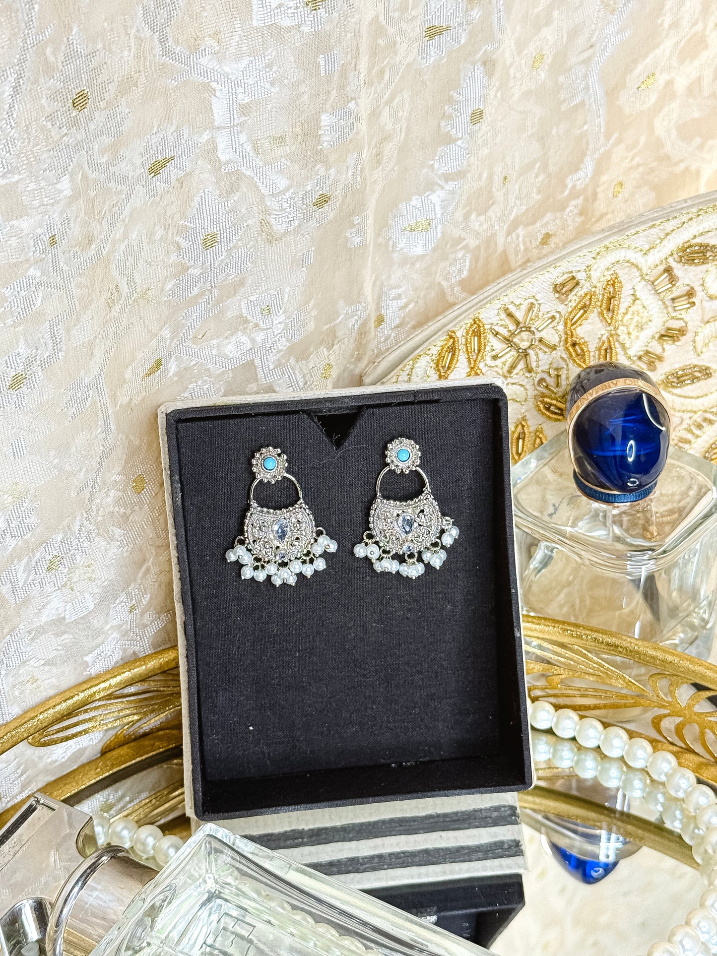 Kuhu-High Quality Silver Mini Jhumka