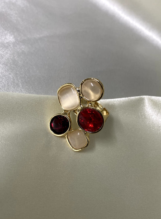 Lily (Adjustable Finger Ring)