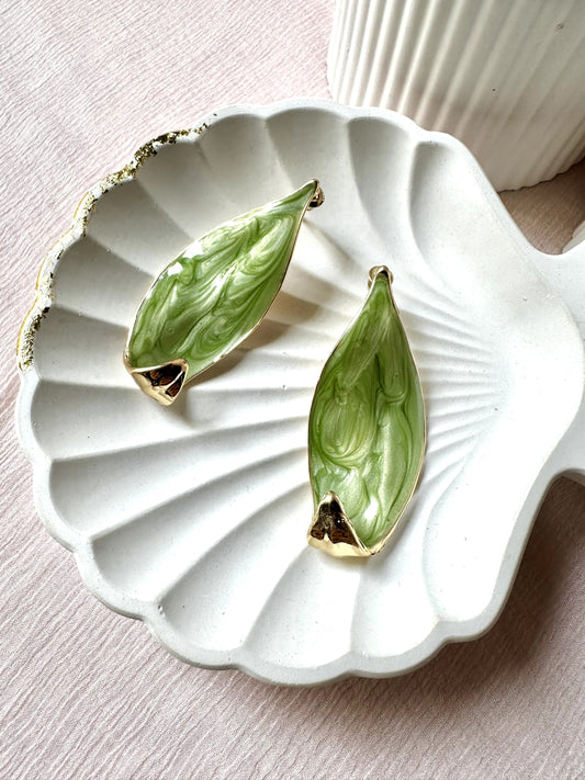 Aurelia Leaf fashion Earring